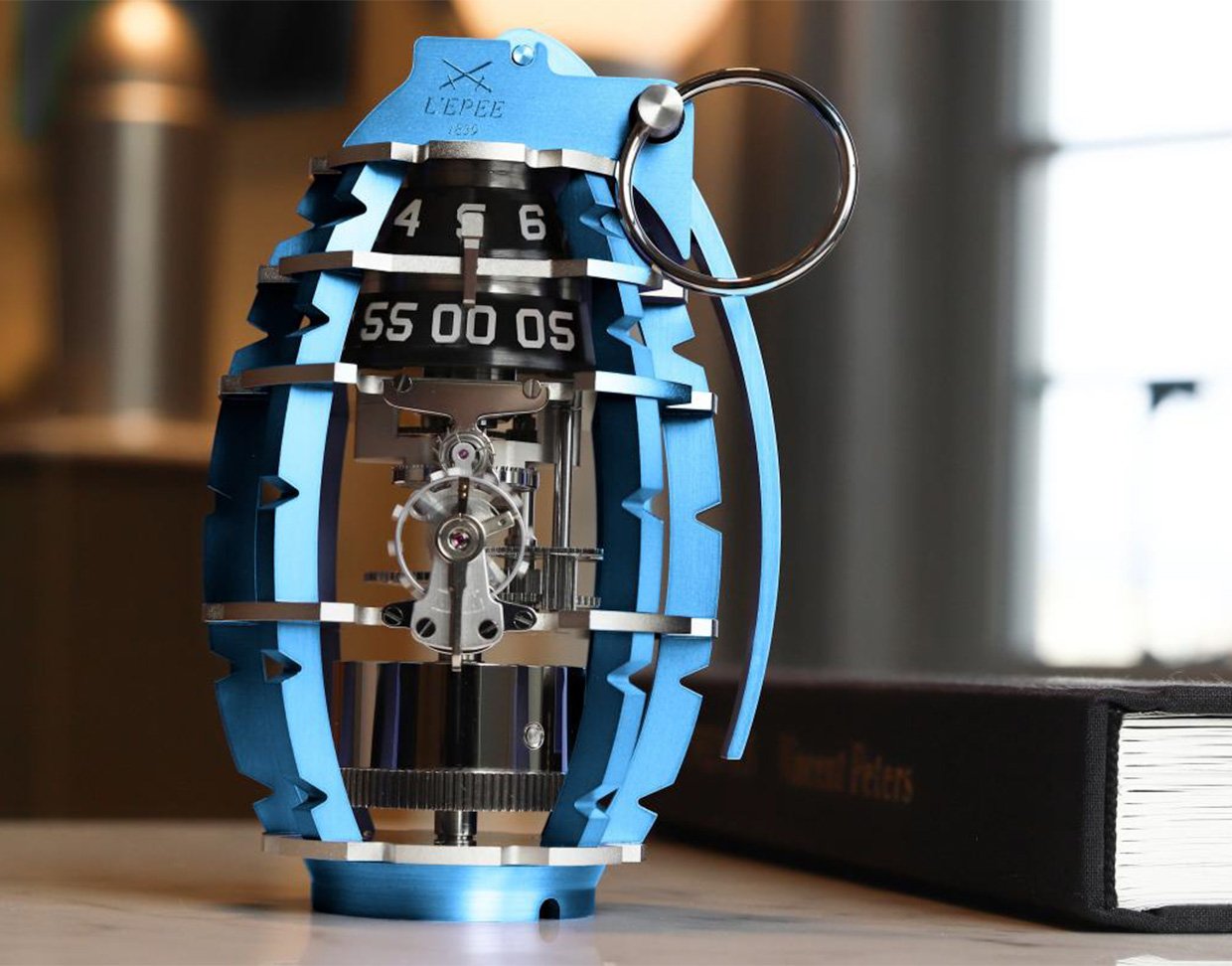 L’Epee 1839 Grenade Clock