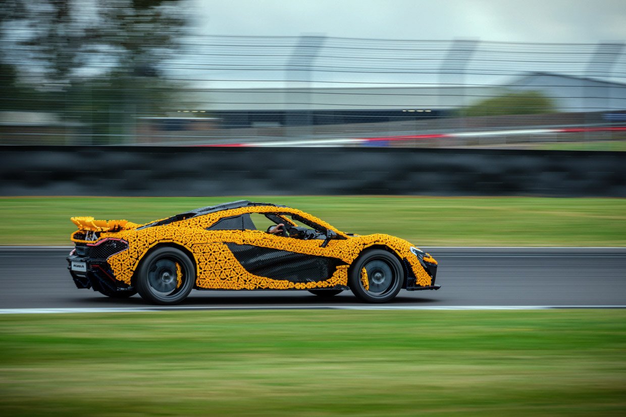 Life-size Drivable LEGO McLaren P1