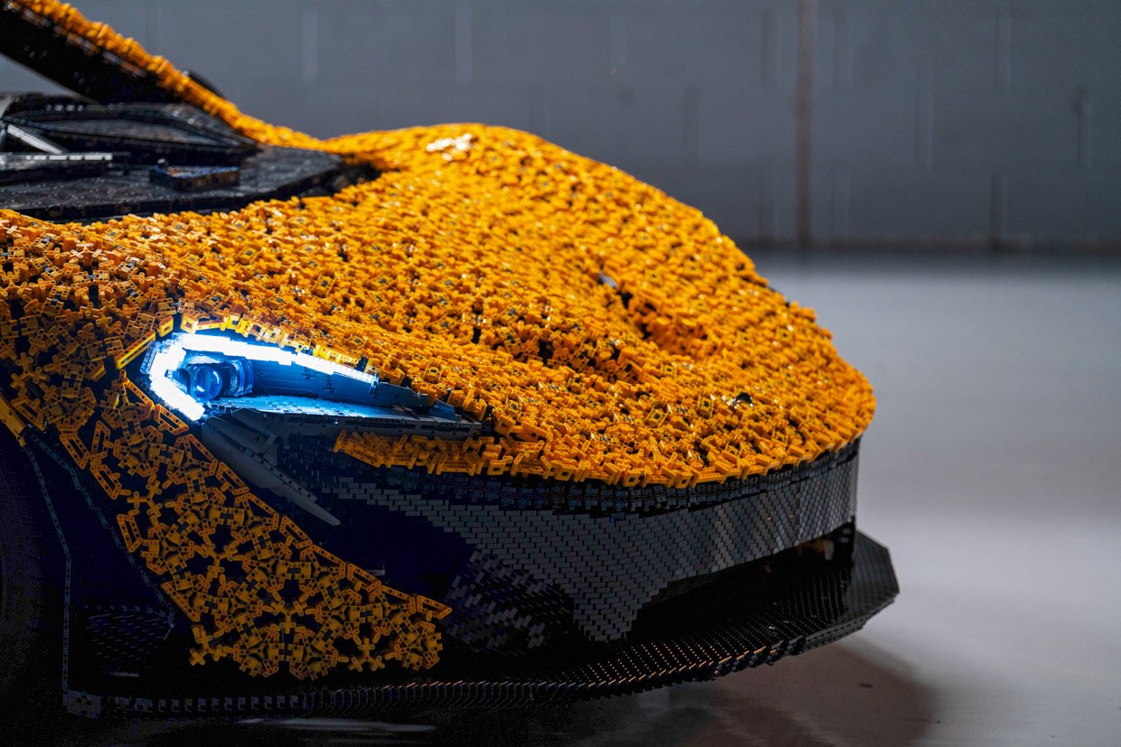 Life-size Drivable LEGO McLaren P1