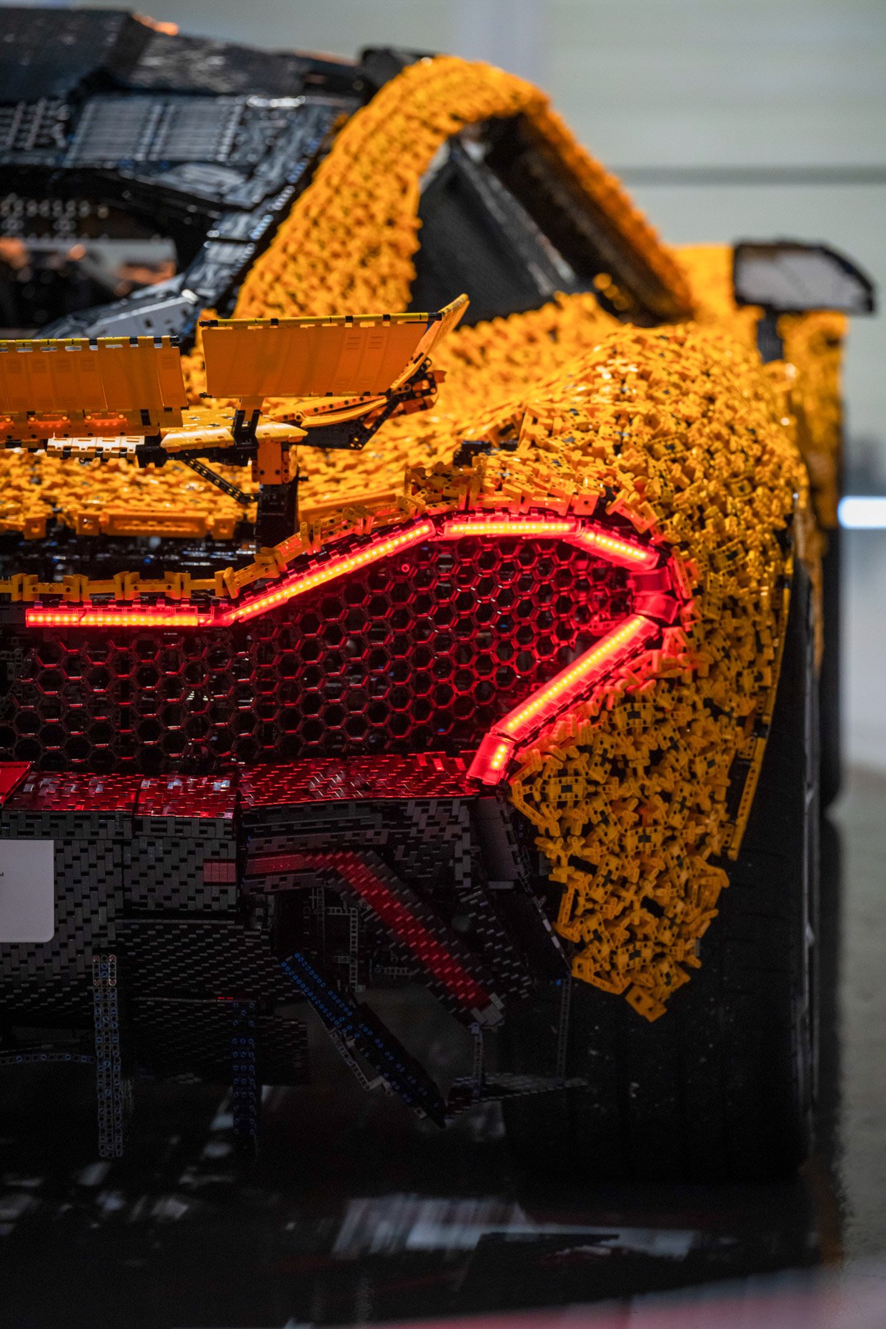 Life-size Drivable LEGO McLaren P1
