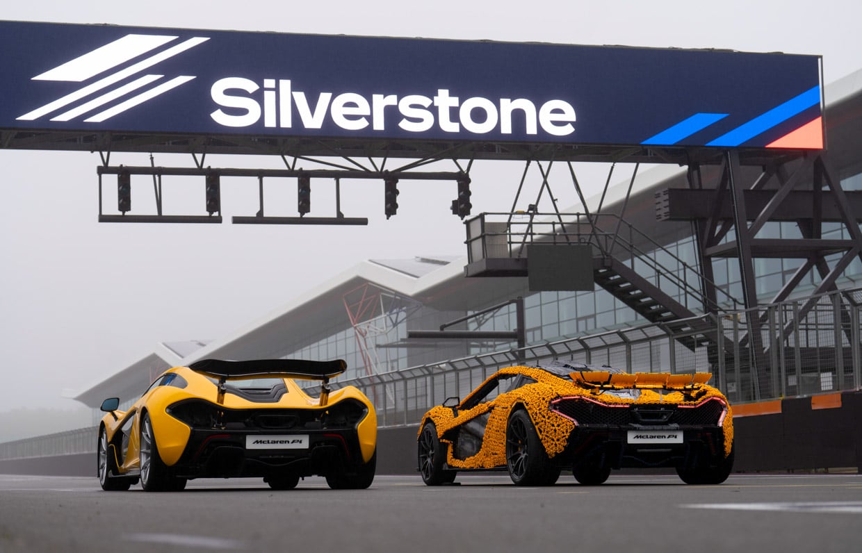 Life-size Drivable LEGO McLaren P1