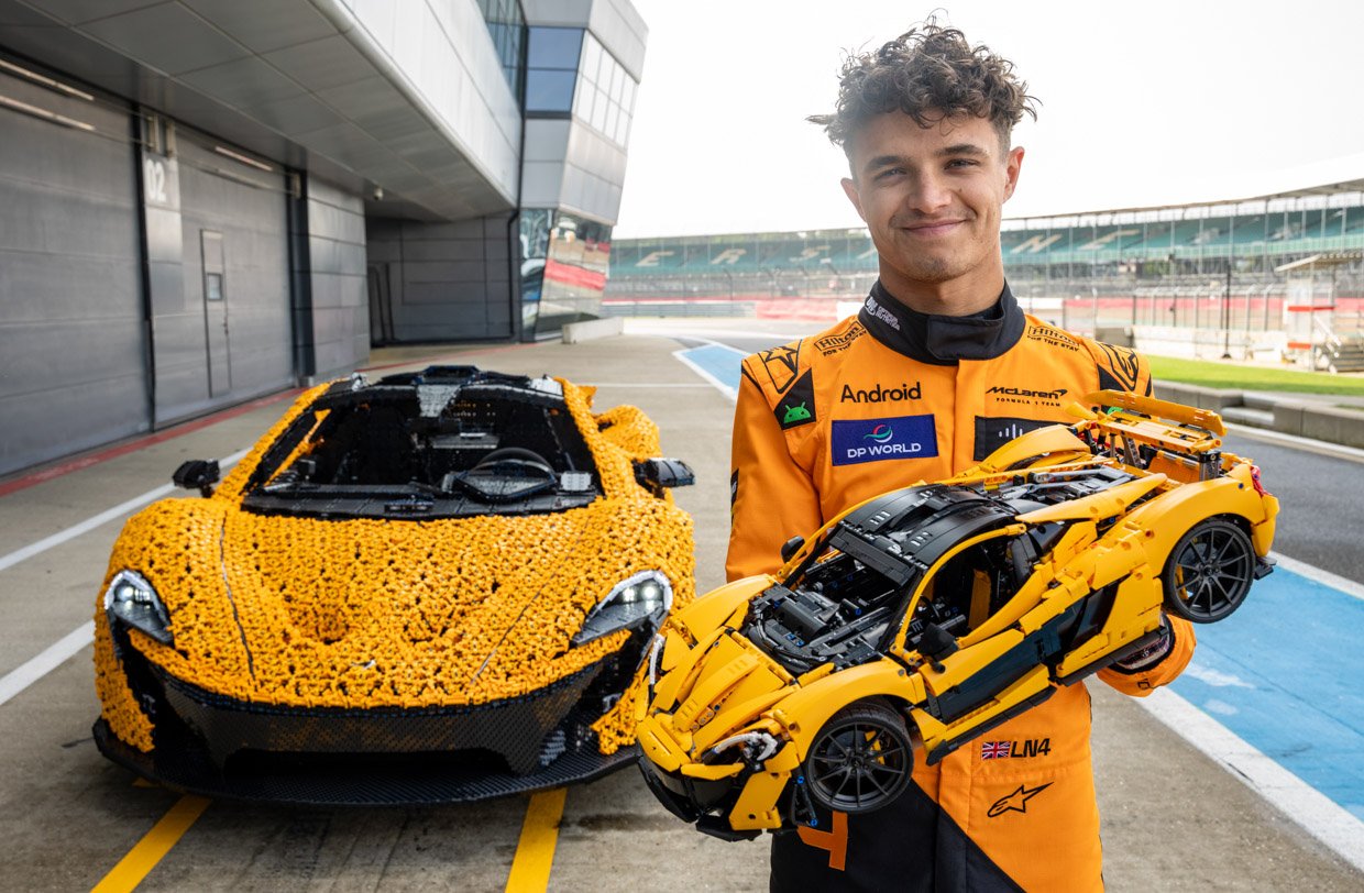 Life-size Drivable LEGO McLaren P1