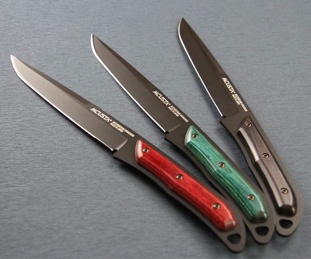 MCUSTA Black Kitchen Knife