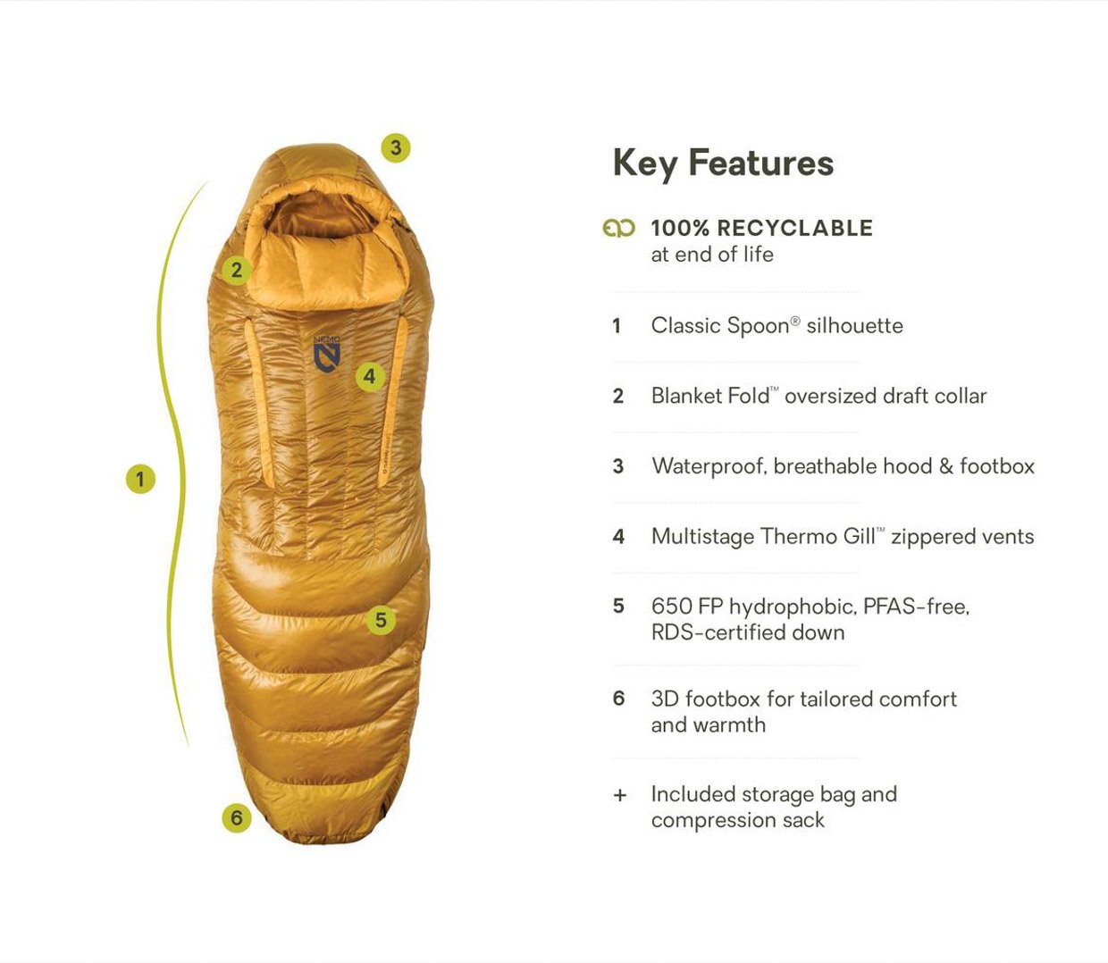 NEMO Disco Endless Promise Down Sleeping Bag