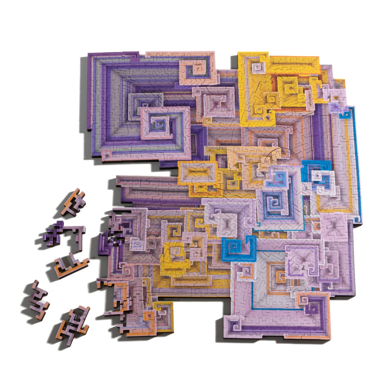 Big Bismuth Crystal Jigsaw Puzzles