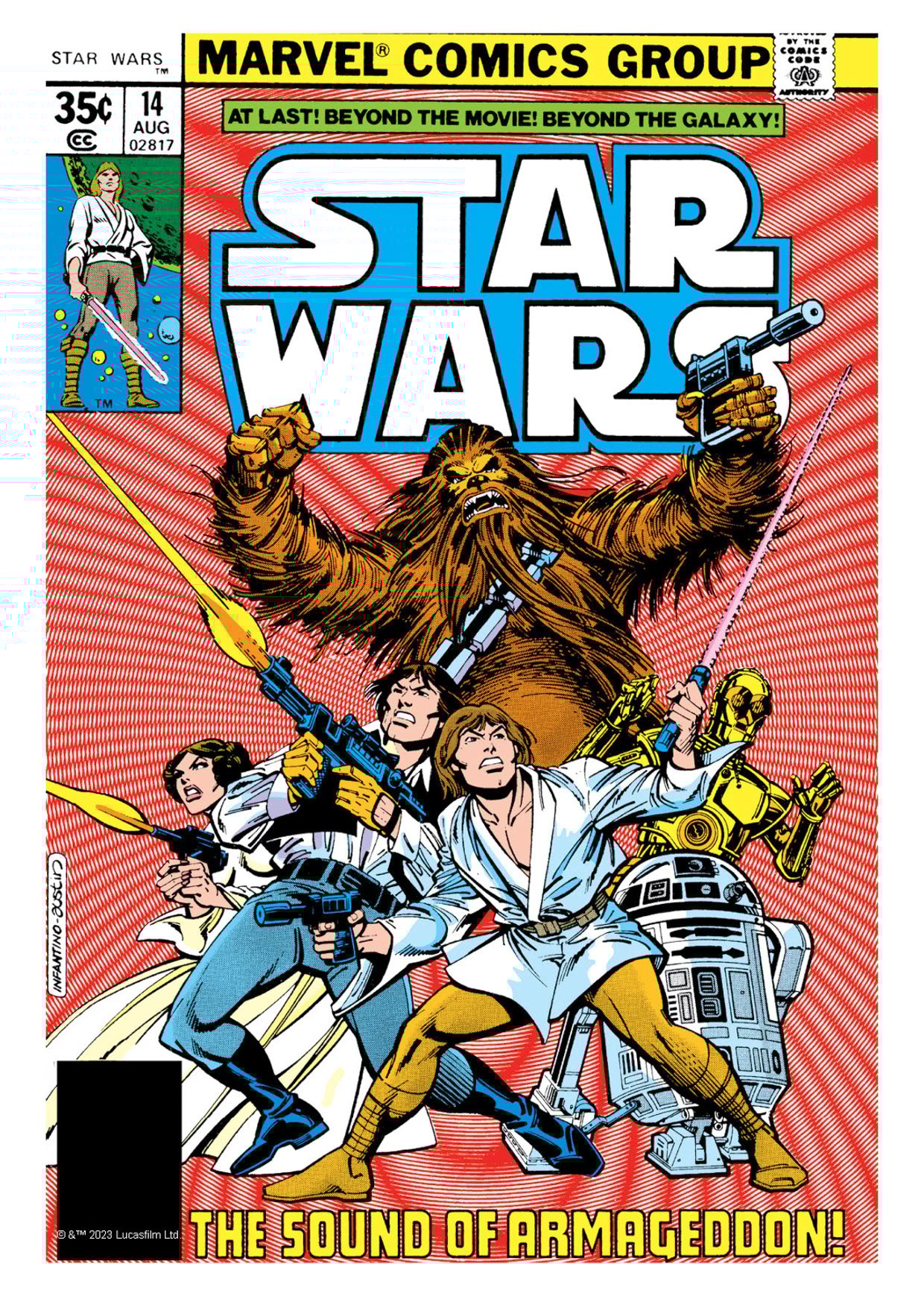 Star Wars Comic Book Cover Postcards