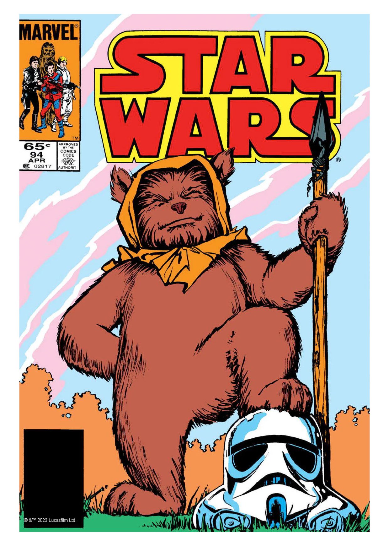 Star Wars Comic Book Cover Postcards