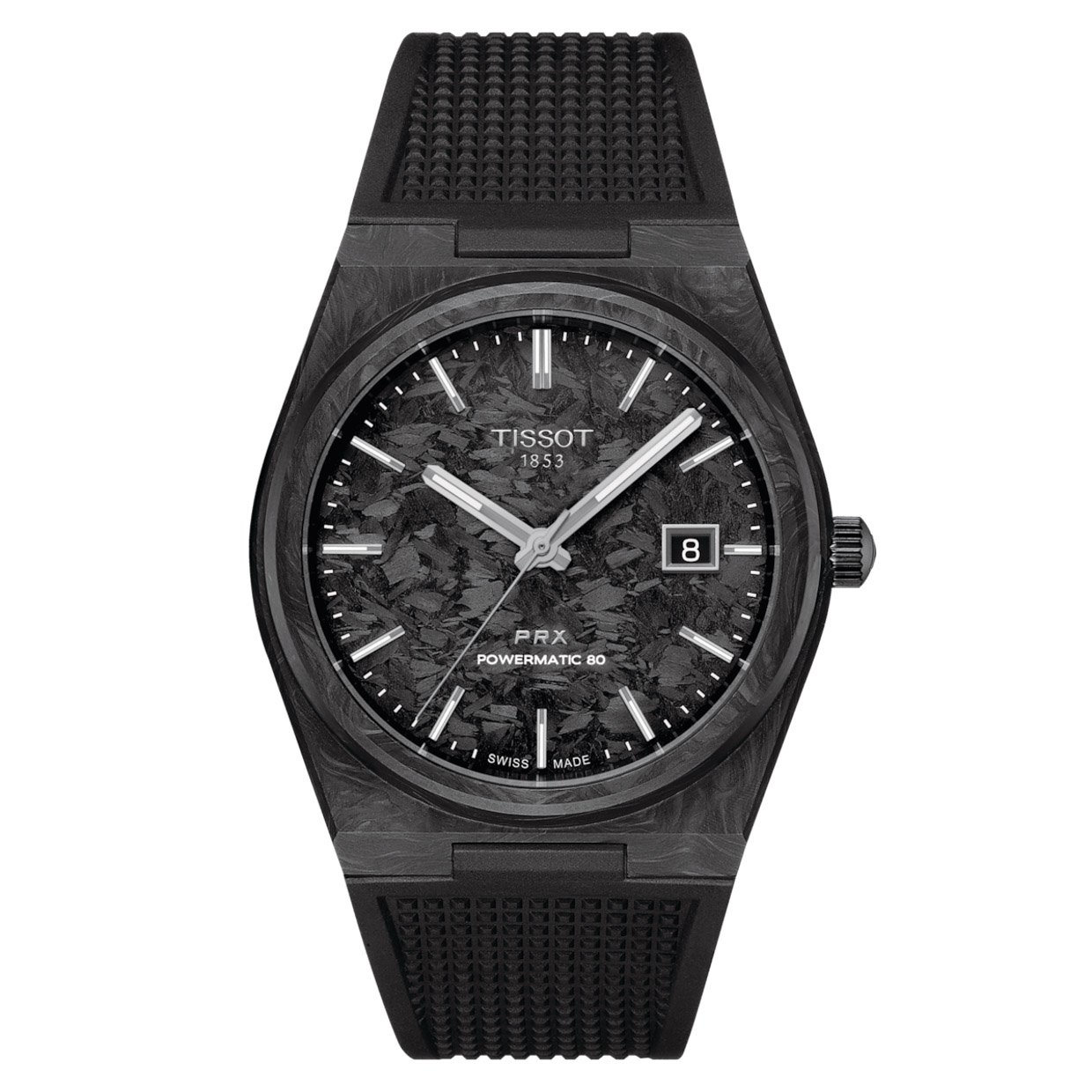 Tissot PRX Powermatic Carbon Fiber Watch