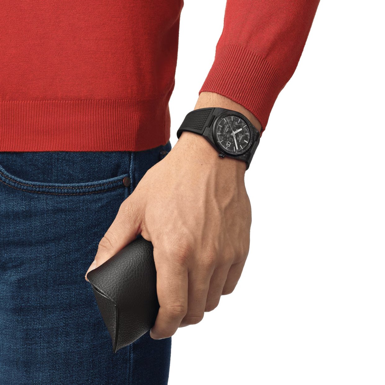 Tissot PRX Powermatic Carbon Fiber Watch
