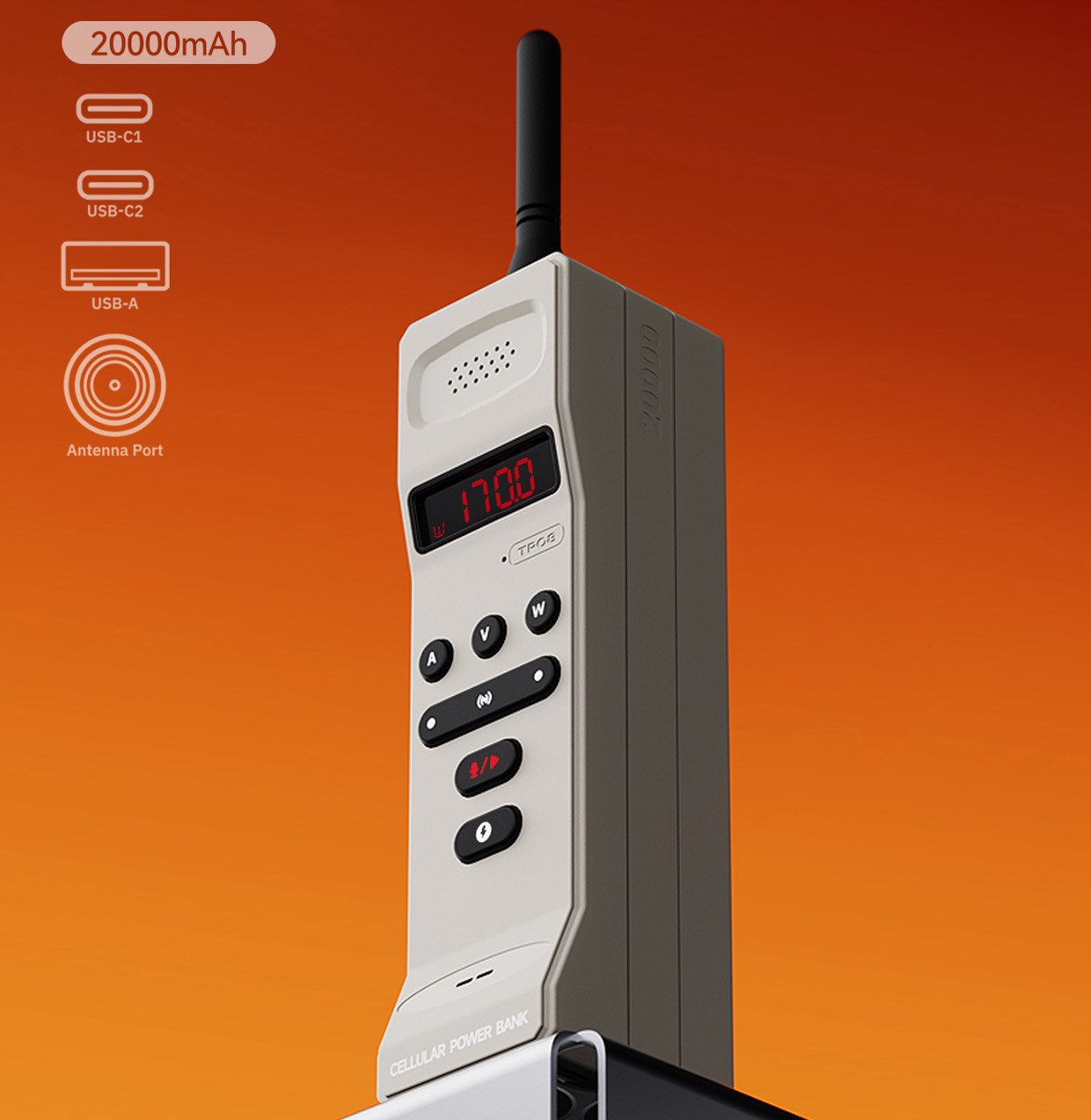 Trozk RetroTalk Power Bank