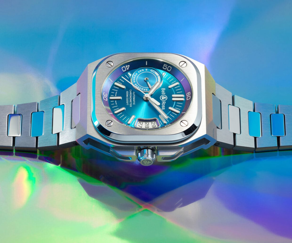 Bell & Ross BR-X5 Iridescent Watch Looks Great in Any Light
