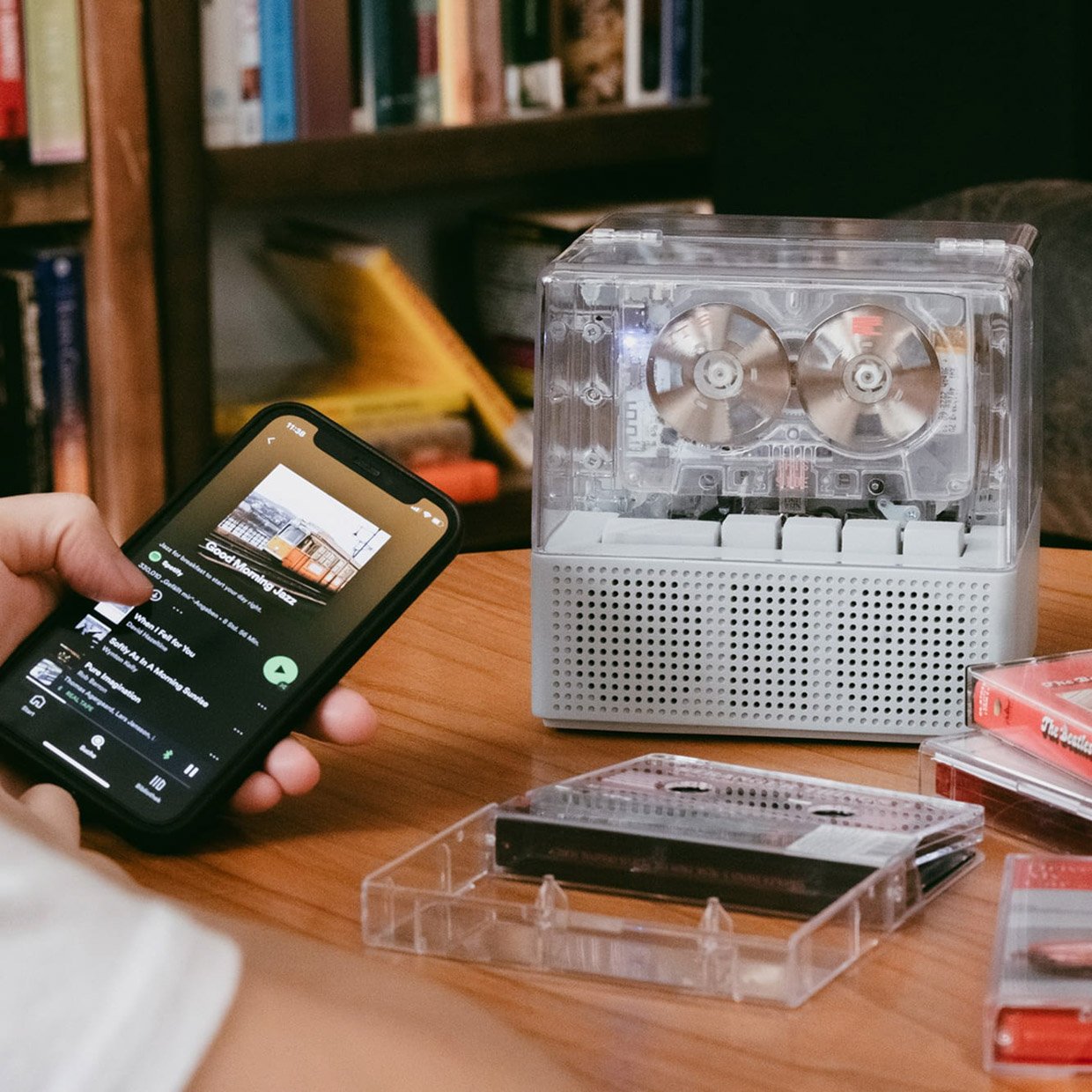 スピーカー・ウーファー IT'S REAL Bluetooth Speaker + Cassette s-l400.jpg