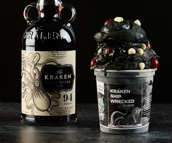 Kraken Ship Wrecked Ice Cream