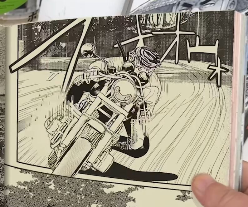 Making a Manga Motorcycle Model