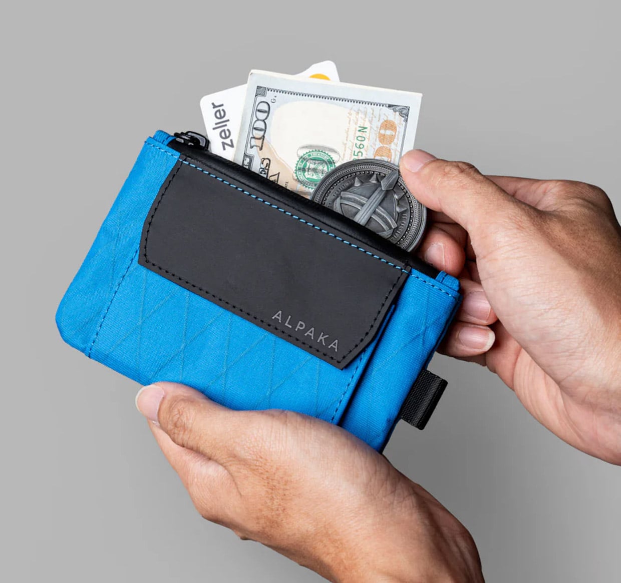 Alpaka Zip Pouch Coin Wallet