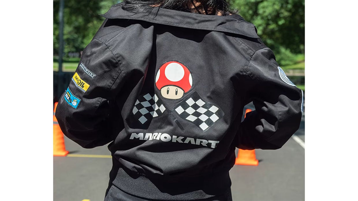 Nintendo Mario Kart Flight Jacket