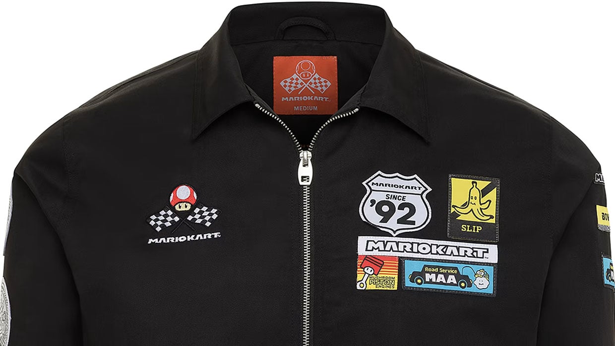 Nintendo Mario Kart Flight Jacket