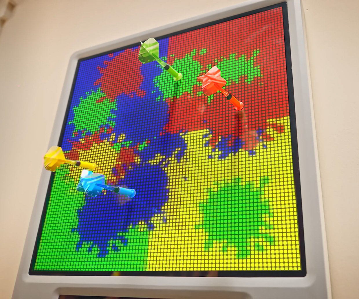 Pixeldarts Digital Dart Board