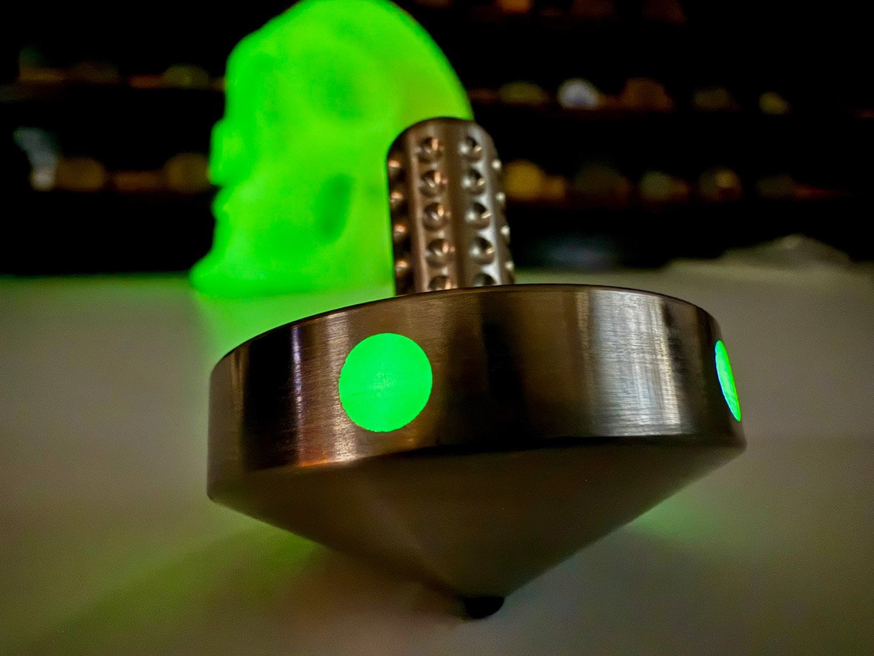 Tip Top Extreme Titanium + Glow Spinner