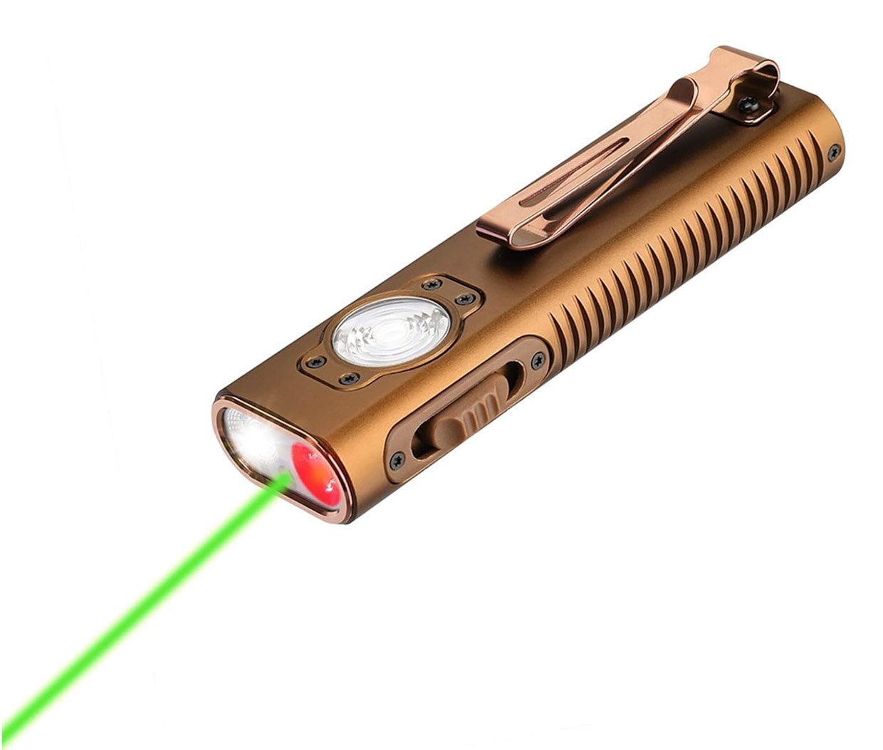 TrustFire Mini X3 Flashlight + Laser Pointer Combo