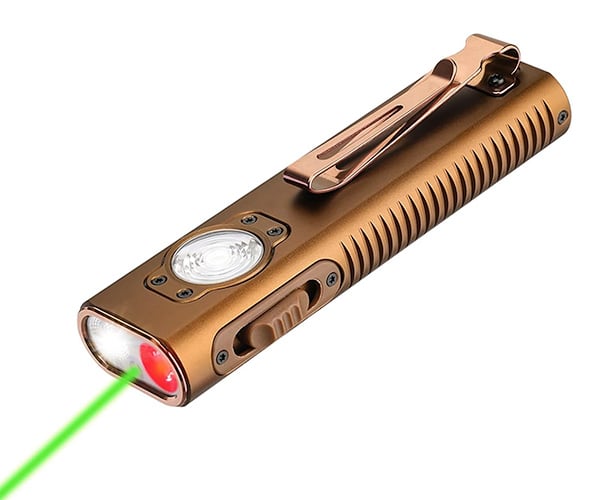 TrustFire Mini X3 Flashlight + Laser Pointer Combo