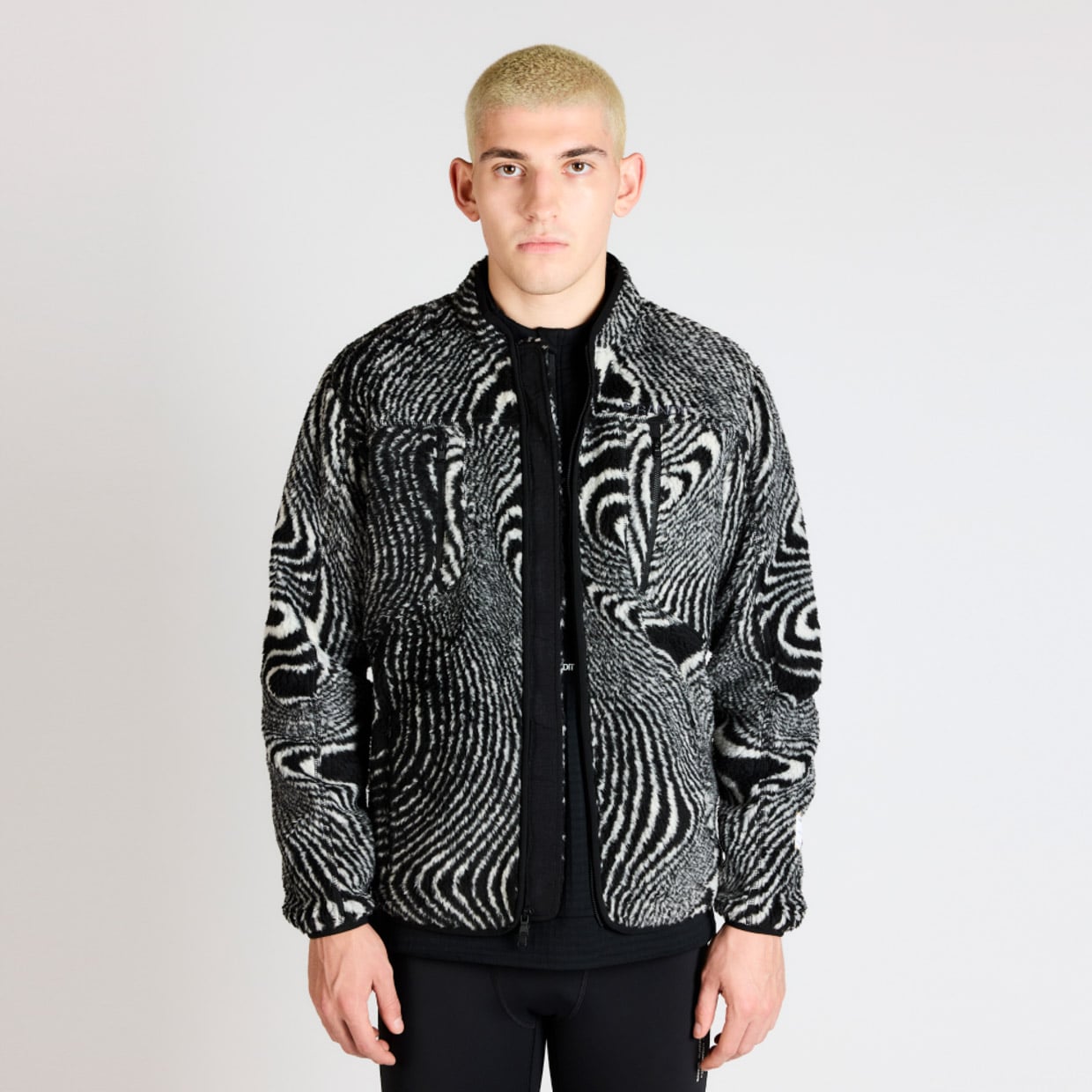 Bandit Topographic Jacquard Iceland Fleece Jacket