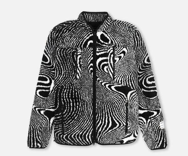 Bandit Topographic Jacquard Iceland Fleece Jacket