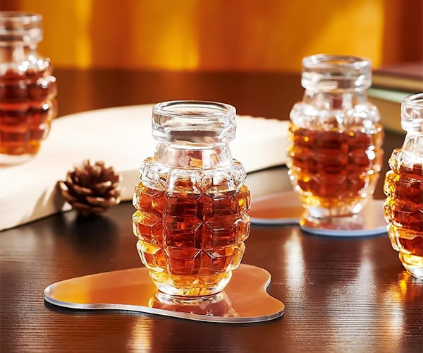Grenade Shot Glass Set
