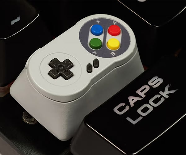 Retro Gamepad Controller Artisan Keycap