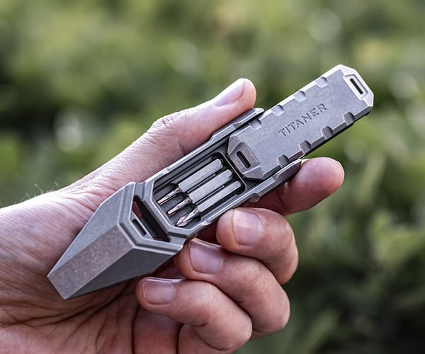 Titaner Multi-Tool Pry Bar + Fidget Slider