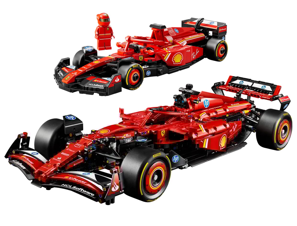 2025 LEGO Formula 1 Race Cars Join Technic + Speed Champions Lines