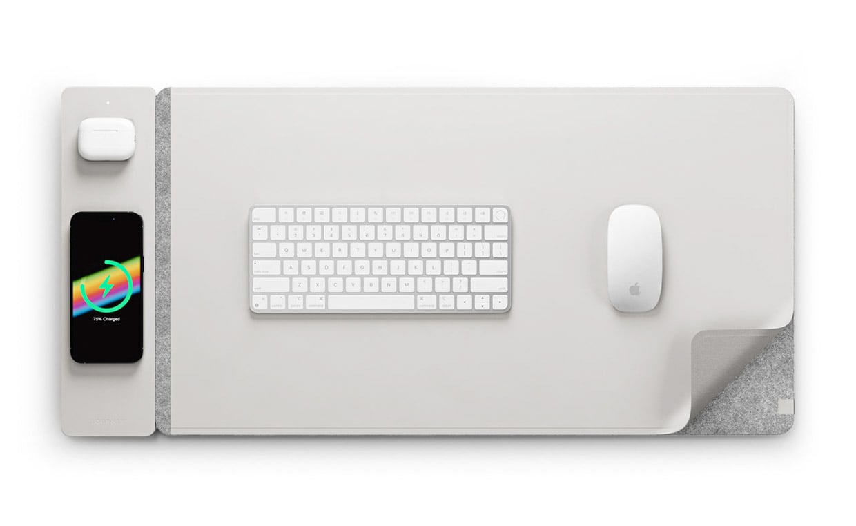 Journey ALTI Wireless Charging Desk Mat Revamps Your Desktop