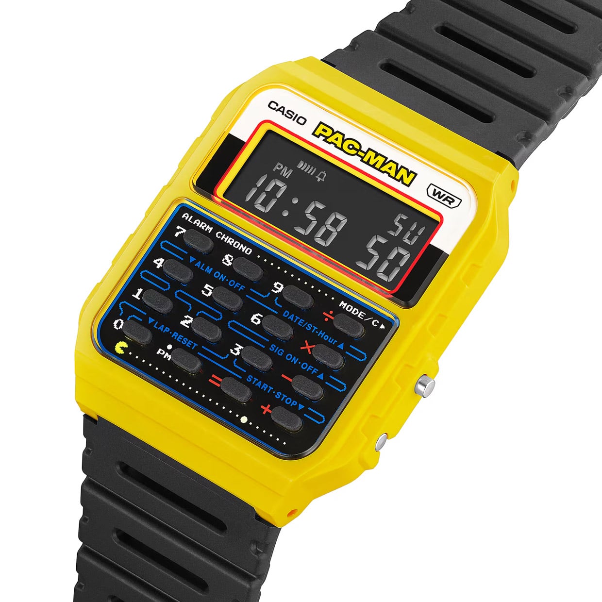 Casio x PAC-MAN Calculator Watch