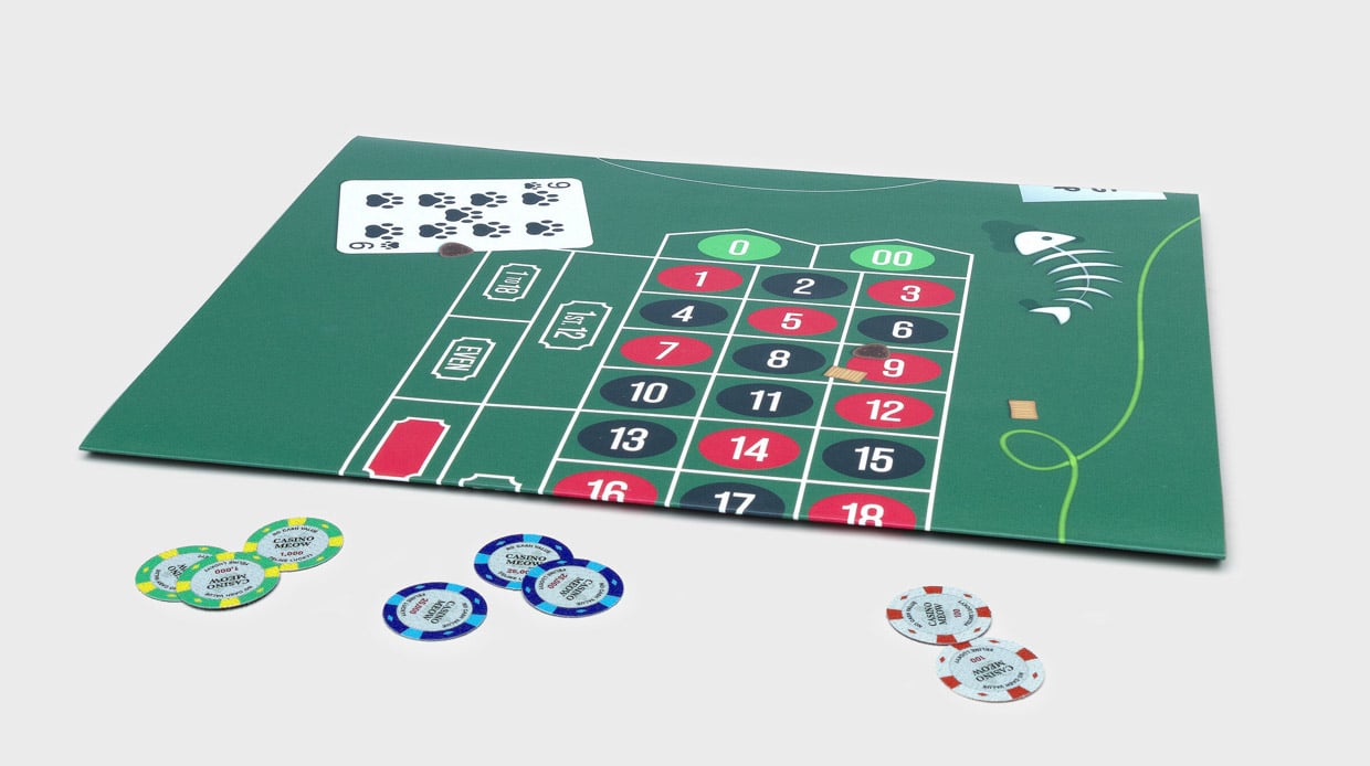 Cat Casino Scratching Toy