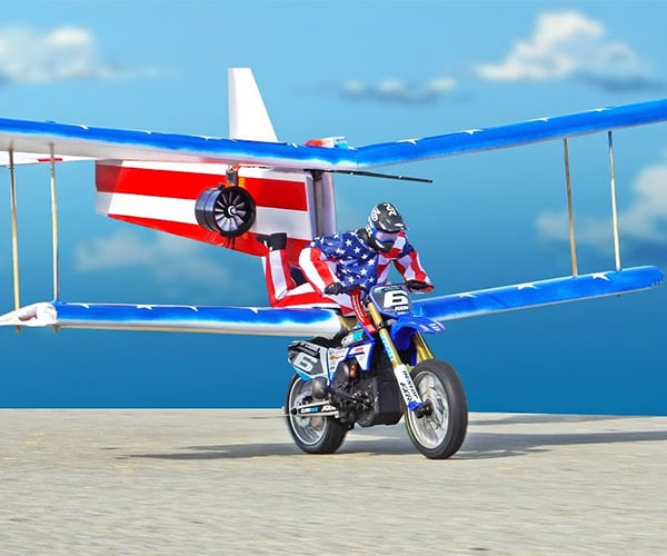 Turning R/C Motorcycles Into R/C Airplanes
