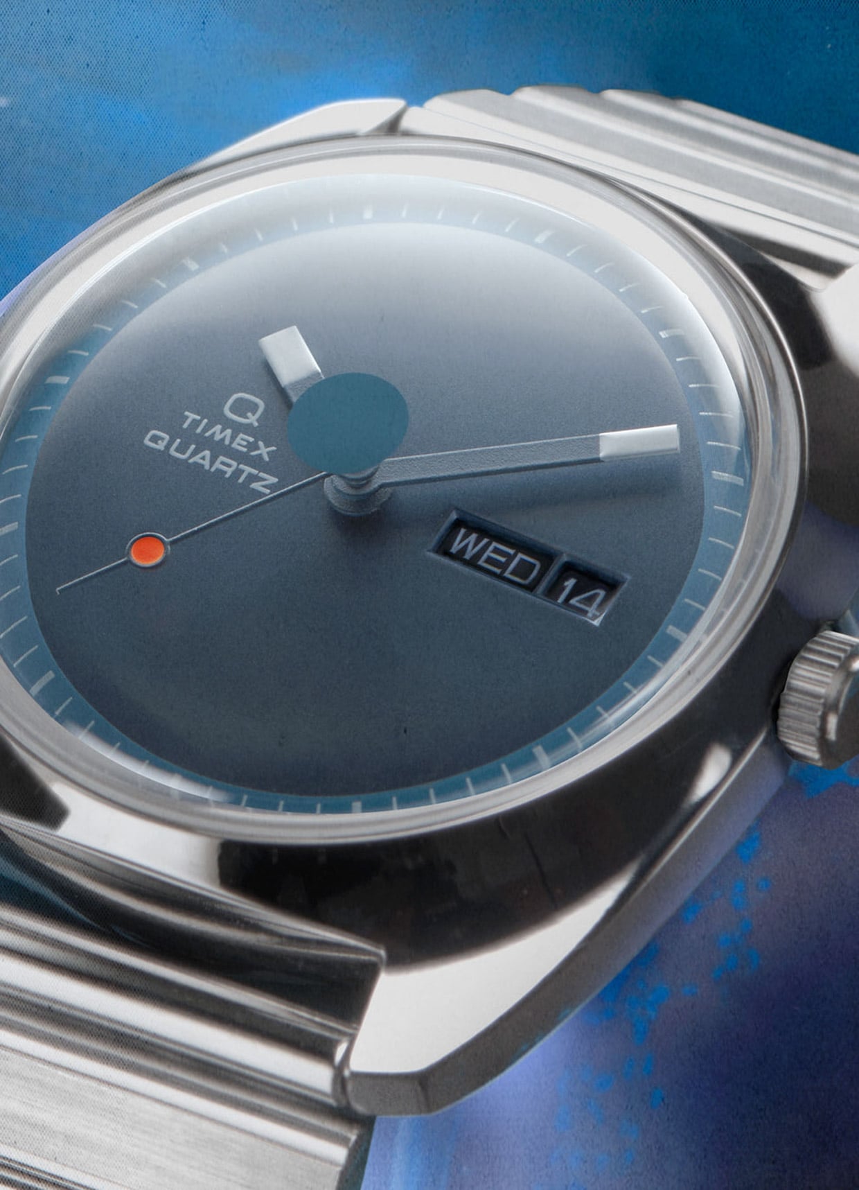 Q Timex 1975 Enigma Reissue Watch