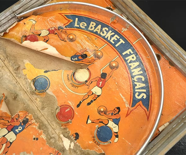 Restoring a Vintage Basketball Pinball Game