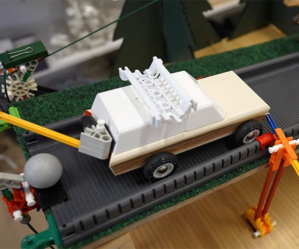 Marshmallow Roasting Rube Goldberg Machine