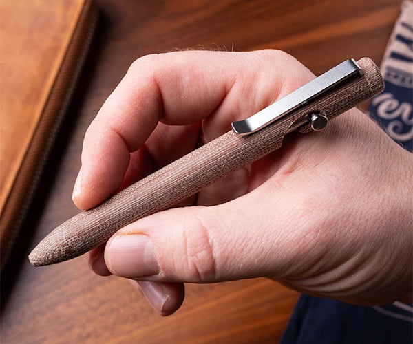 Tactile Turn Micarta Bolt Action Pen
