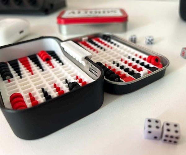 Altoids Tin Backgammon