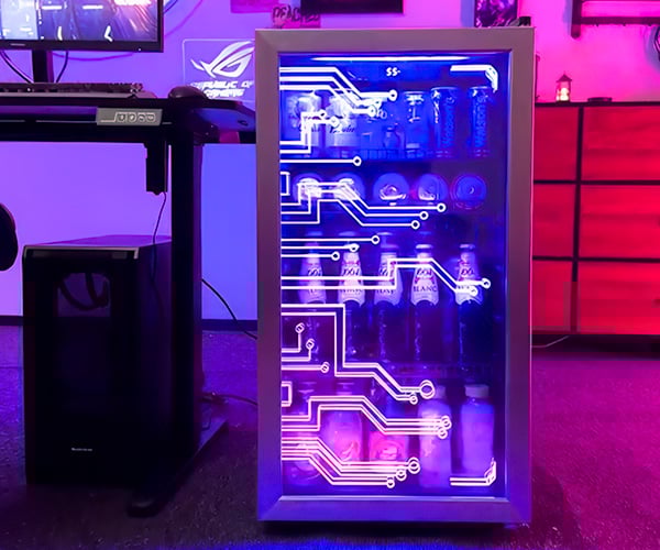 Cyberpunk Drink Fridge