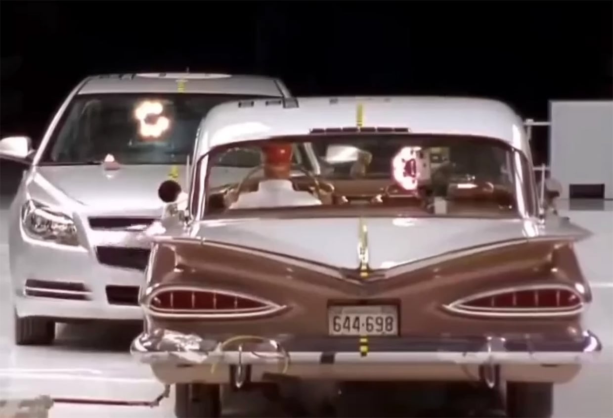1959 vs. 2009 Car Crash Test