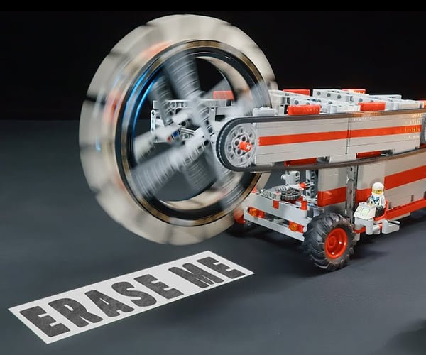 Testing LEGO Eraser Machines