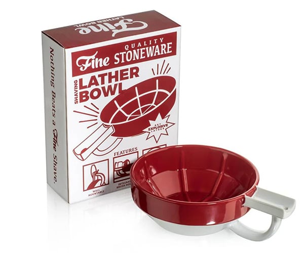 Fine Stoneware Shave Lather Bowl