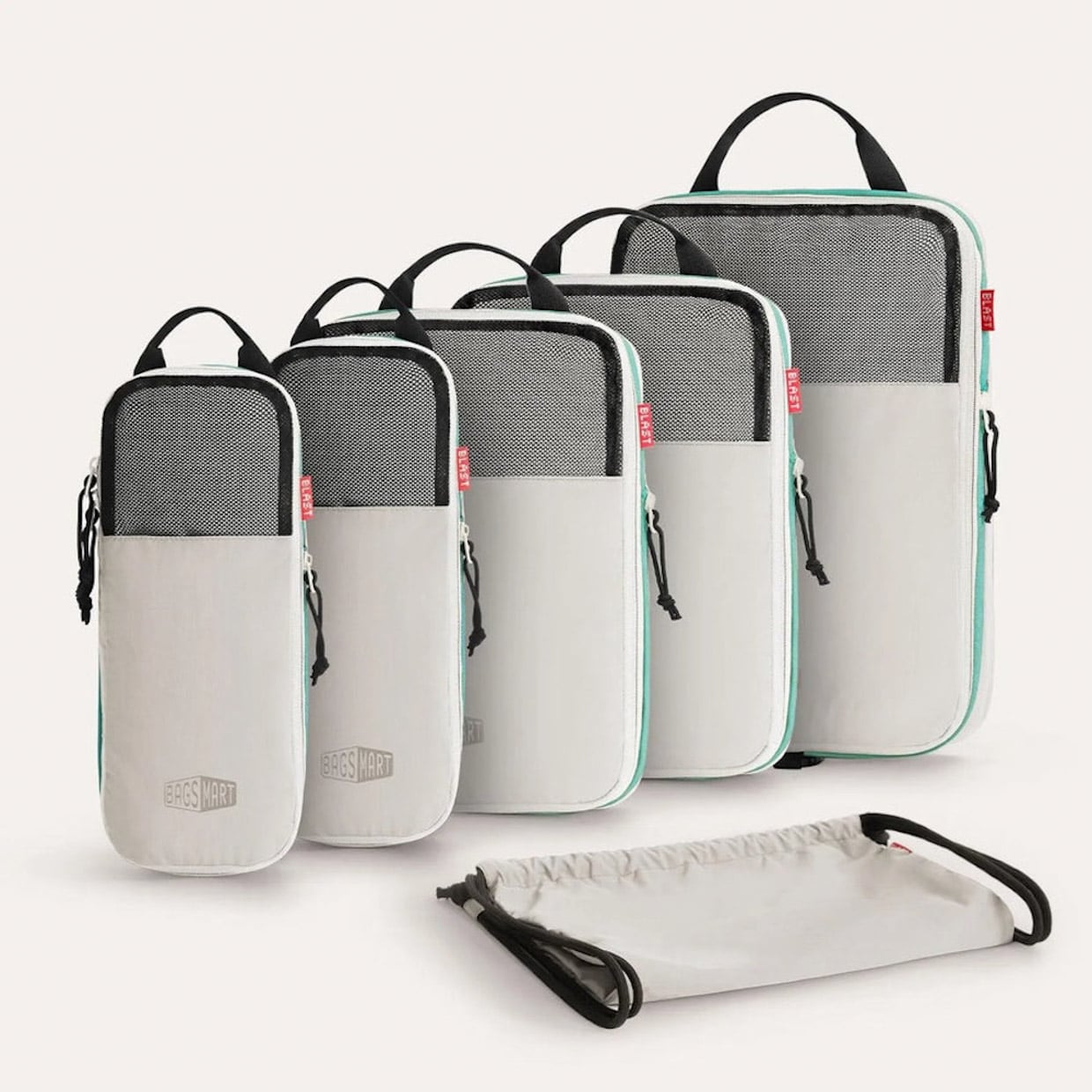 Bagsmart Blast Compression Travel Packing Cubes