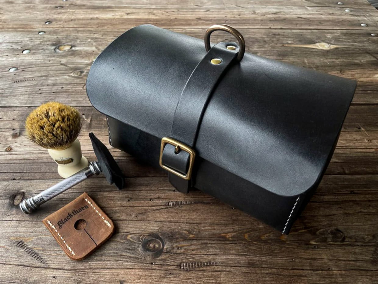Blackthorn Leather Dopp Kit