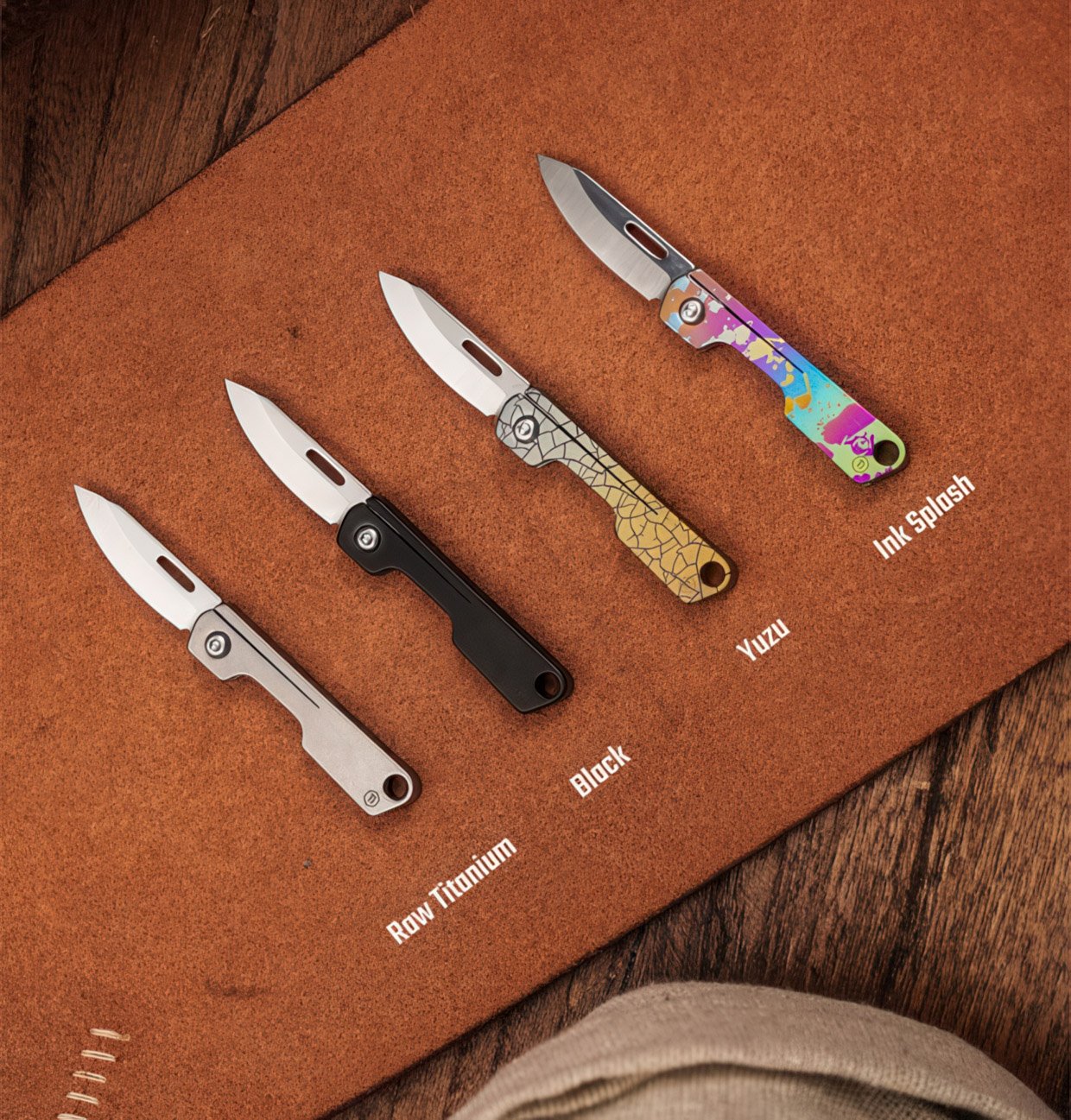 KeyUnity KK19 Titanium Mini Knife