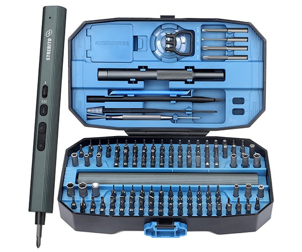 Mini Electric Screwdriver + Electronics Repair Kit