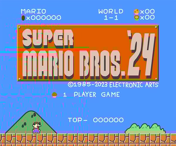 If EA Remade Super Mario Bros.