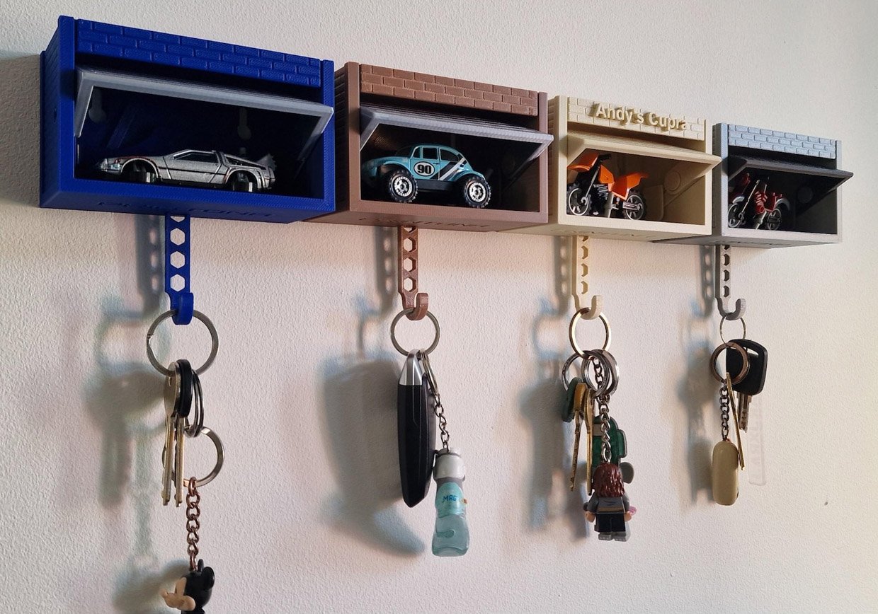 Mini Garage Key Holders
